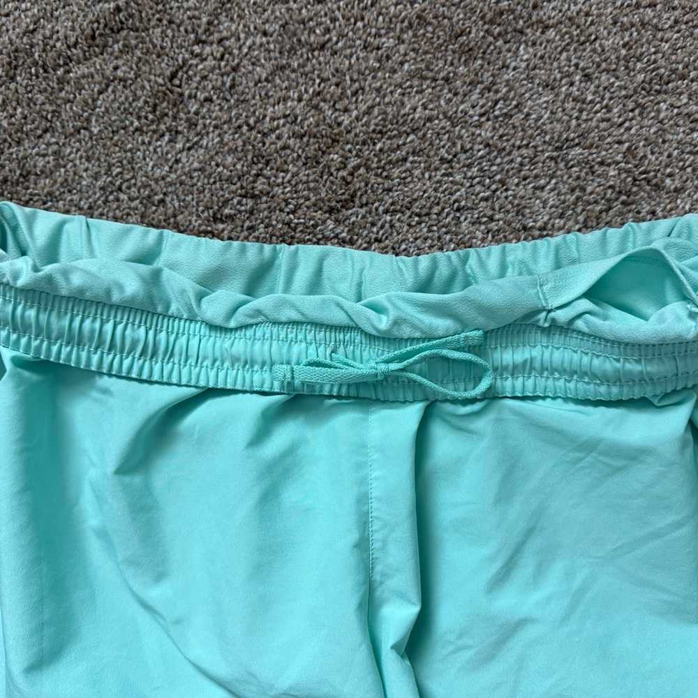 Under Armour Women's Light Blue Athletic Shorts - Picture 4 of 5